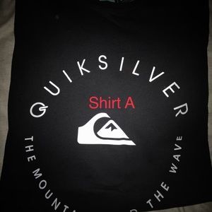 2 Quiksilver T-Shirts